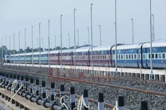 Modiâ€™s 'Act East' miracles after decades of CPI-M, Congress deprivation : Tripura to get its first BG express train on Sunday, preparation on peak, NFR checking technicalities of Tracks: NFR Construction officials talk to TIWN